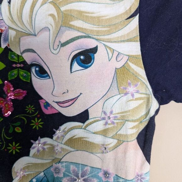 Desigual Frozen girls dress tutu rhinestones 7/8 - Picture 3 of 9